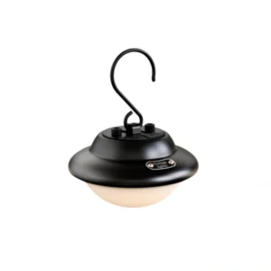 UFO shape lantern black