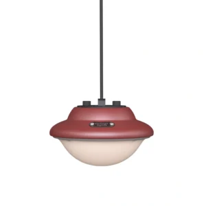 UFO shape lantern red