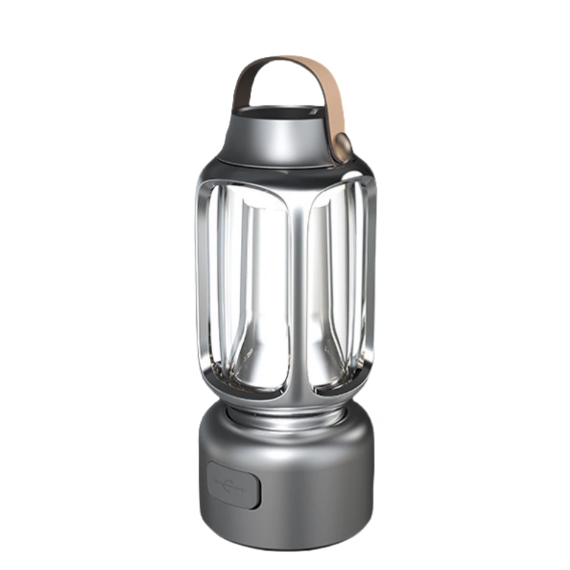 camping flash light gray